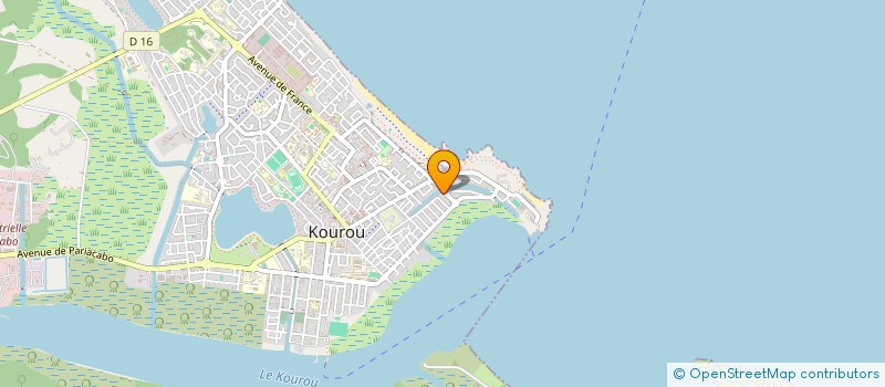 localisation de l'entreprise AKWAREL SERVICES à KOUROU