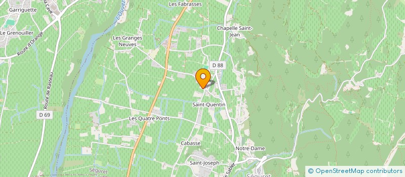 localisation de l'entreprise AKWATERRA à MAILLANE