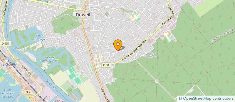 localisation de l'entreprise AKX CORPORATION à DRAVEIL