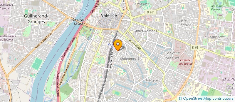 localisation de l'entreprise AKYLISSO à VALENCE