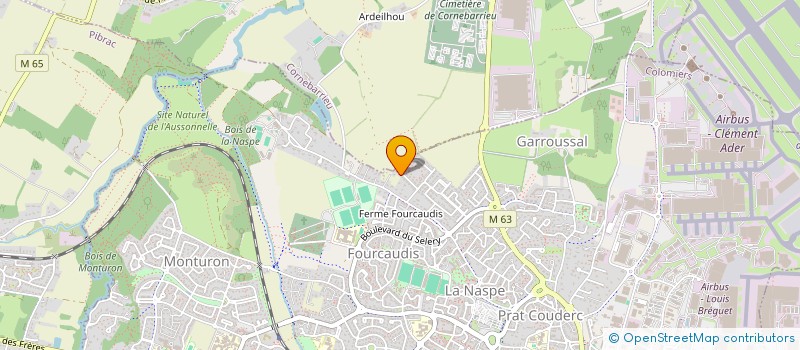 localisation de l'entreprise AKYMIA à COLOMIERS