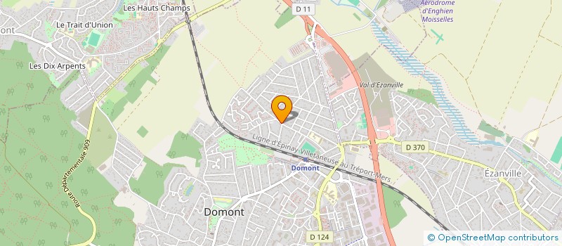 localisation de l'entreprise AKYNATA  DOMONT