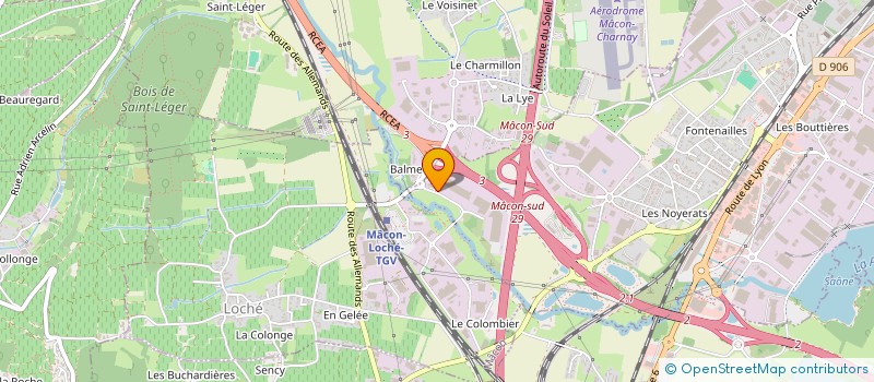 localisation de l'entreprise AKYOL INVEST à MACON