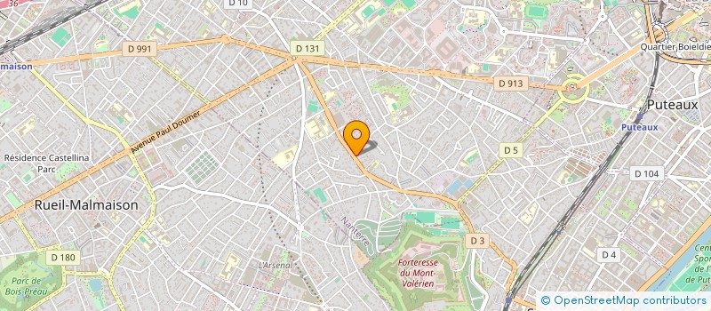 localisation de l'entreprise AKZ PATRIMOINE  NANTERRE