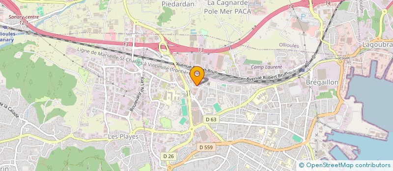 localisation de l'entreprise AL 2 M  LA SEYNE SUR MER