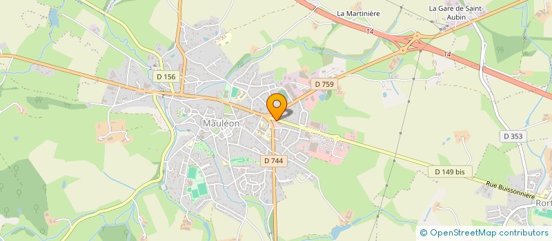 localisation de l'entreprise AL 2025  MAULEON