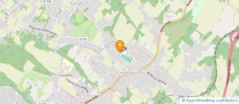 localisation de l'entreprise AL  CASTELMAUROU