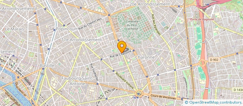 localisation de l'entreprise AL  PARIS