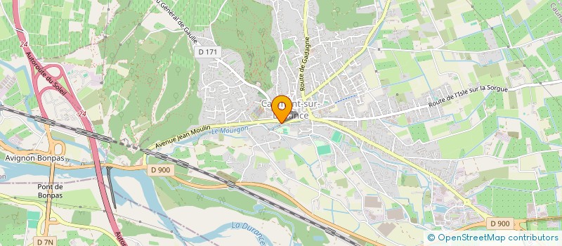 localisation de l'entreprise AL  CAUMONT-SUR-DURANCE