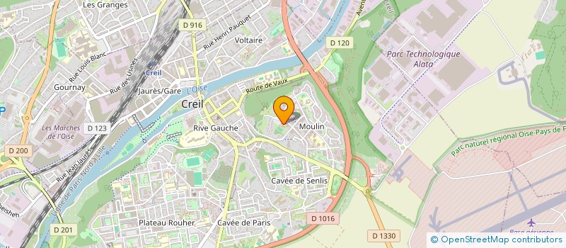 localisation de l'entreprise AL ACADEMIE  CREIL