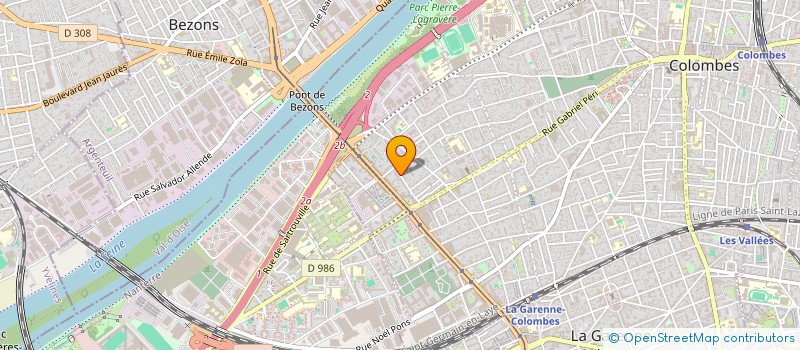 localisation de l'entreprise AL ALLAOUI à COLOMBES