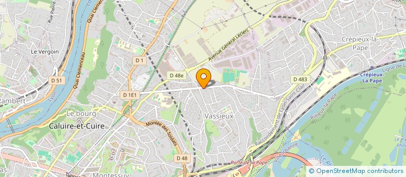 localisation de l'entreprise AL AMAIL  CALUIRE-ET-CUIRE