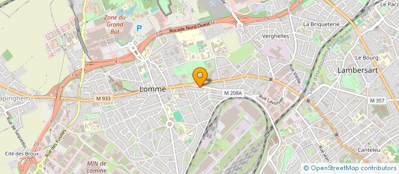 localisation de l'entreprise AL AMAL à LILLE