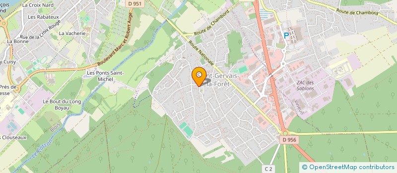 localisation de l'entreprise AL AMAN à SAINT-GERVAIS-LA-FORET
