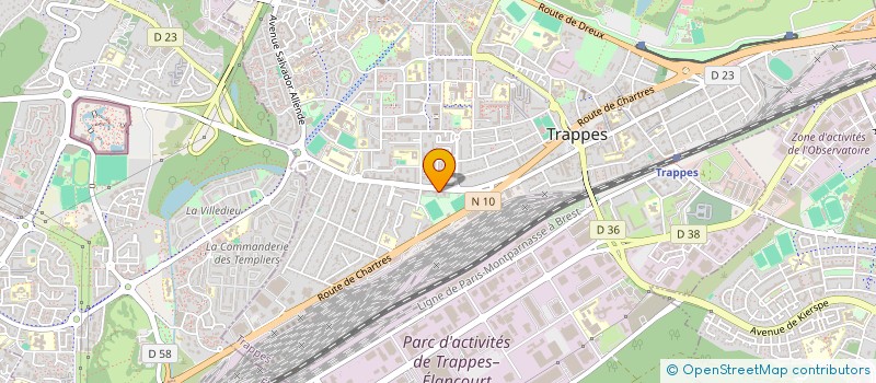 localisation de l'entreprise AL AMAN BOUCHERIE à TRAPPES