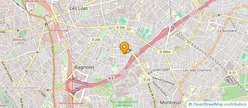 localisation de l'entreprise AL AMANA BAGNOLET à BAGNOLET