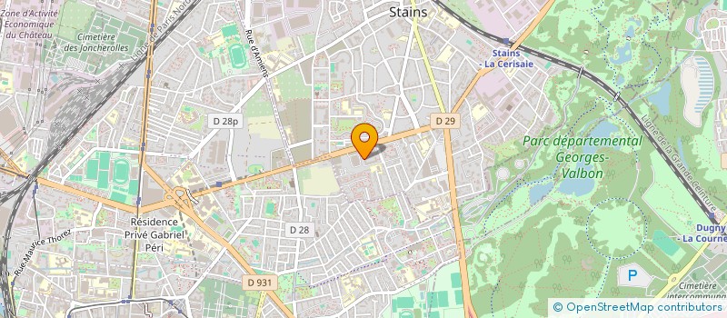 localisation de l'entreprise AL AMANAH à STAINS