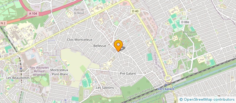 localisation de l'entreprise AL AMANE à VILLEPINTE