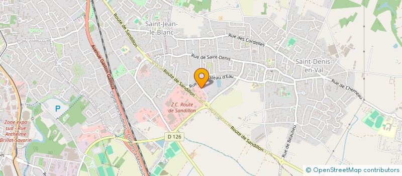 localisation de l'entreprise AL AMENAGEMENT à SAINT-DENIS-EN-VAL