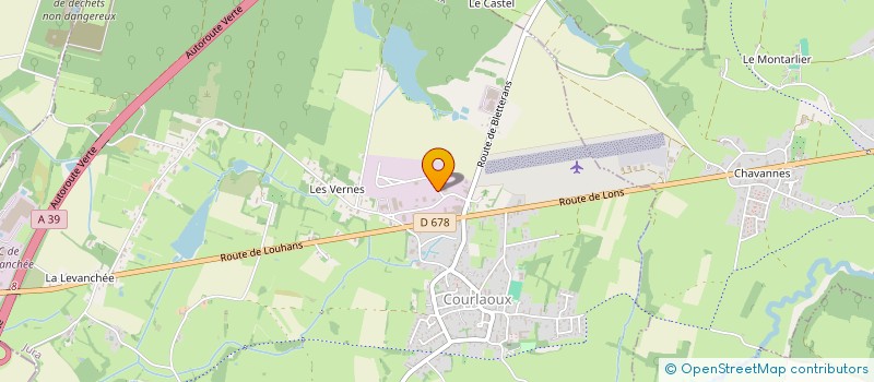 localisation de l'entreprise AL AMENAGEMENT à COURLAOUX