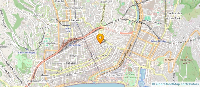 localisation de l'entreprise AL ANDALOUS à NICE