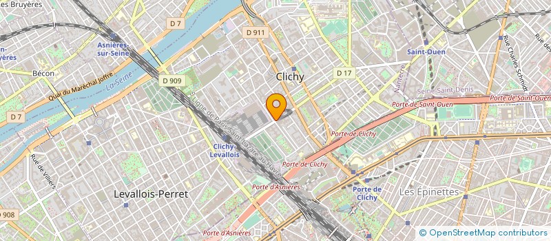 localisation de l'entreprise AL  ART'RESTO à CLICHY