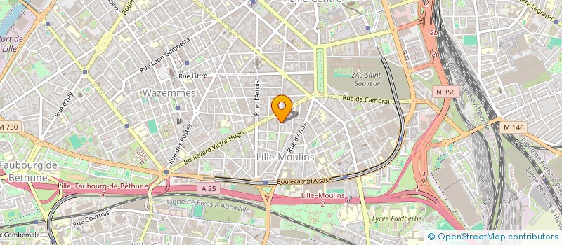 localisation de l'entreprise AL'ASSO DE MOULINS à LILLE