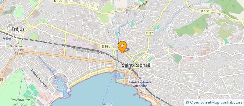 localisation de l'entreprise AL ASSOCIES à SAINT-RAPHAEL