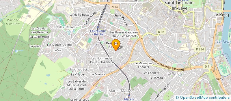 localisation de l'entreprise AL AUDIT  SAINT-GERMAIN-EN-LAYE