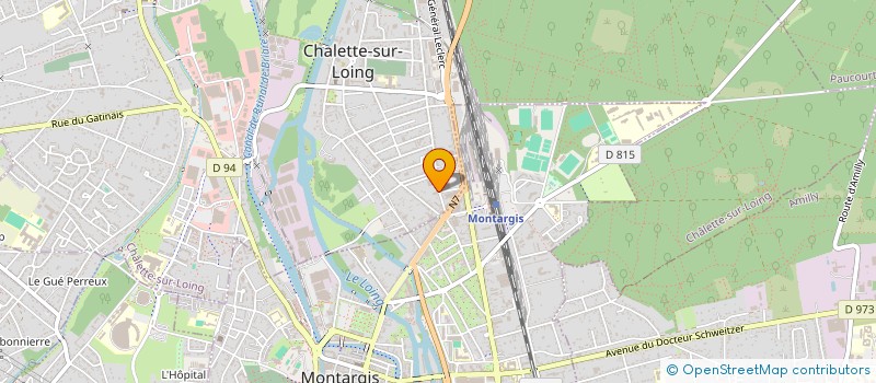 localisation de l'entreprise AL AUTO à CHALETTE-SUR-LOING