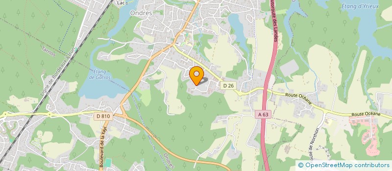 localisation de l'entreprise AL AUTO  ONDRES