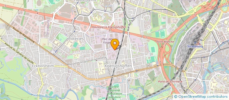 localisation de l'entreprise AL. BA VRD à STRASBOURG