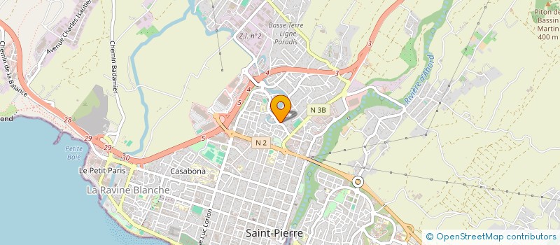 localisation de l'entreprise AL BAB à SAINT-PIERRE