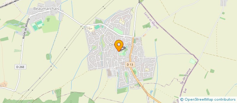 localisation de l'entreprise AL BADRE  OTHIS