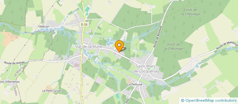 localisation de l'entreprise AL BALAYAGE  VOLNAY