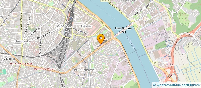 localisation de l'entreprise AL BARAKA 2  BORDEAUX