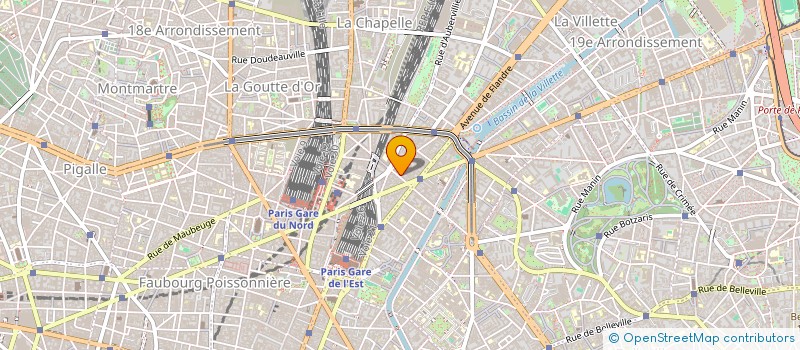 localisation de l'entreprise AL BARAKA à PARIS