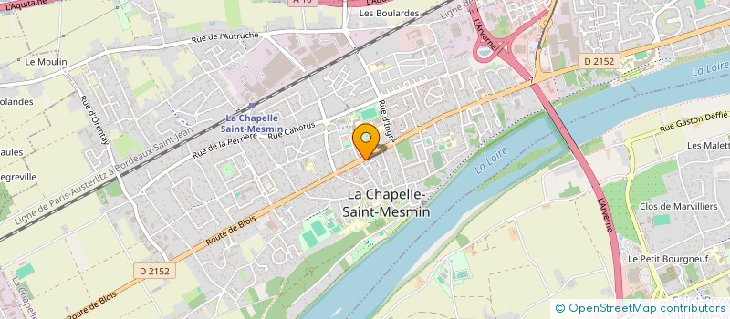 localisation de l'entreprise AL BARAKA à LA CHAPELLE ST MESMIN