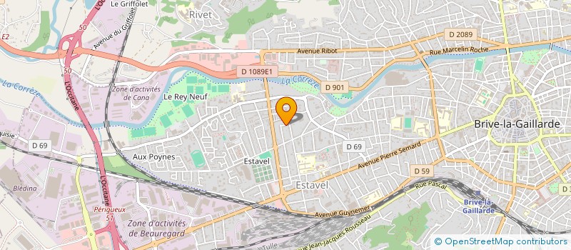 localisation de l'entreprise AL BARAKA à BRIVE-LA-GAILLARDE