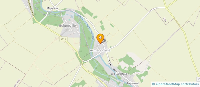 localisation de l'entreprise AL BATIMENT à BAILLEAU-ARMENONVILLE