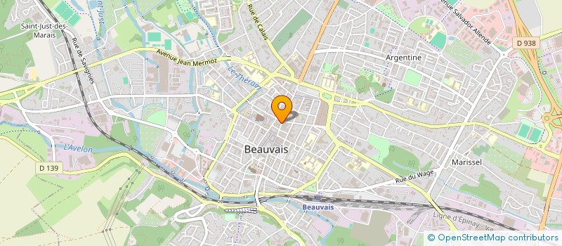 localisation de l'entreprise AL BORJ  BEAUVAIS