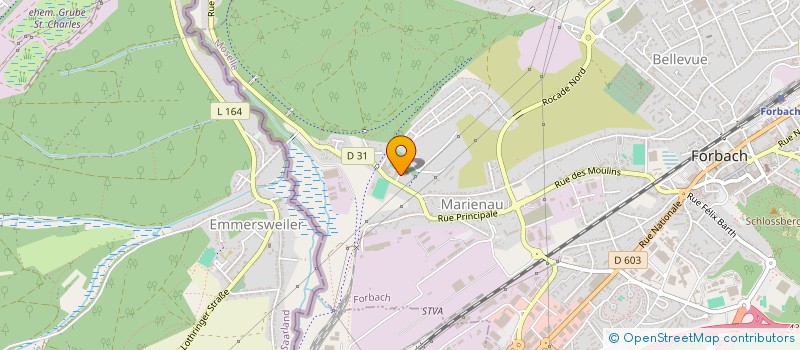 localisation de l'entreprise AL BOSCO ET DA VINCI EPICERIE ET TRAITEUR à FORBACH