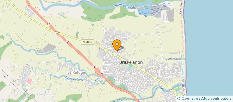 localisation de l'entreprise AL BOUCHRA à BRAS-PANON