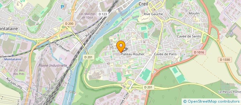 localisation de l'entreprise AL BURHAN MARKET à CREIL