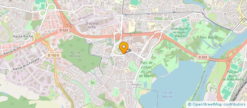 localisation de l'entreprise AL CANTARA à ANGERS