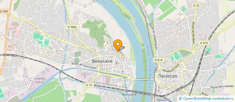 localisation de l'entreprise AL CANTUCCIO à BEAUCAIRE