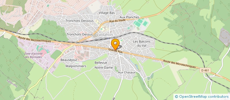 localisation de l'entreprise AL CAPONE VALDAHON à VALDAHON