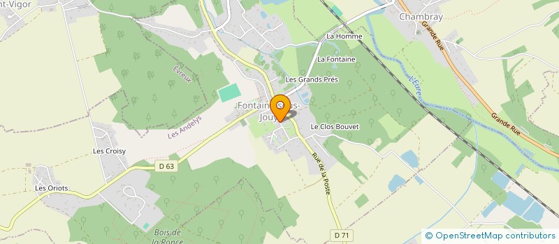 localisation de l'entreprise AL'CHIMIE  FONTAINE-SOUS-JOUY