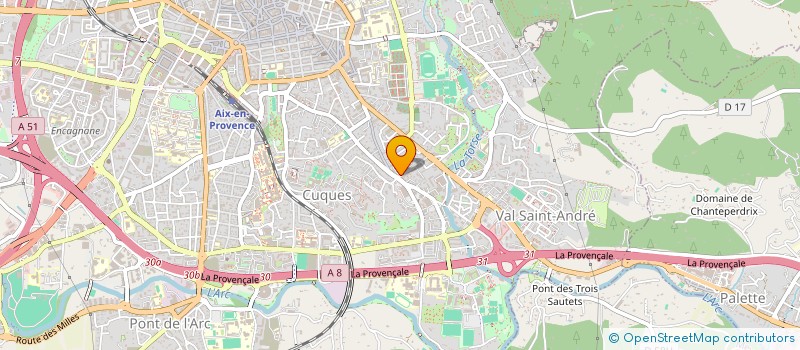 localisation de l'entreprise AL CHIMISTE  AIX-EN-PROVENCE