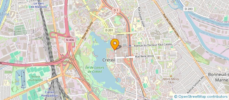 localisation de l'entreprise AL CLEAN SERVICES à CRETEIL